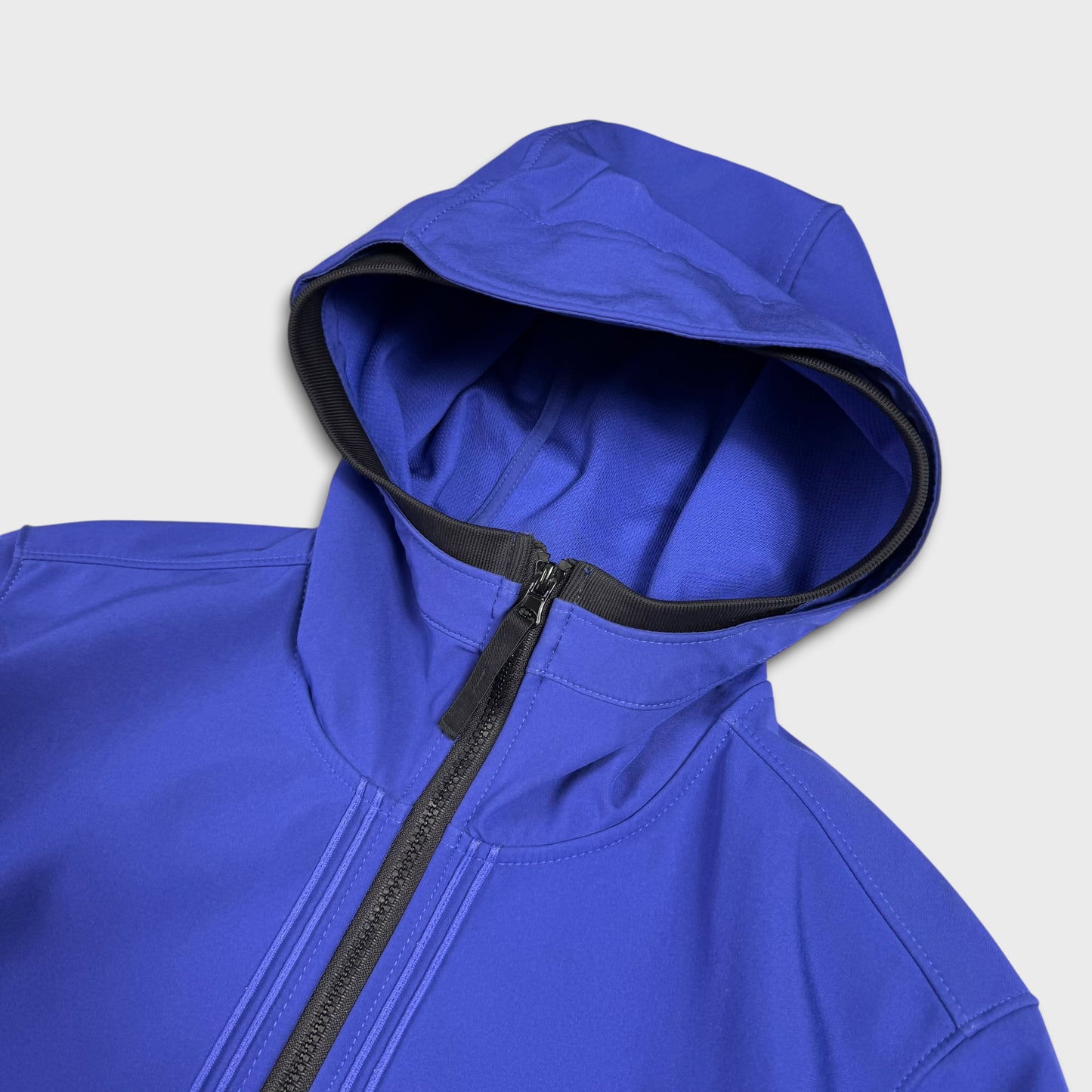 Stone Island Royal Blue Soft Shell Jacket M