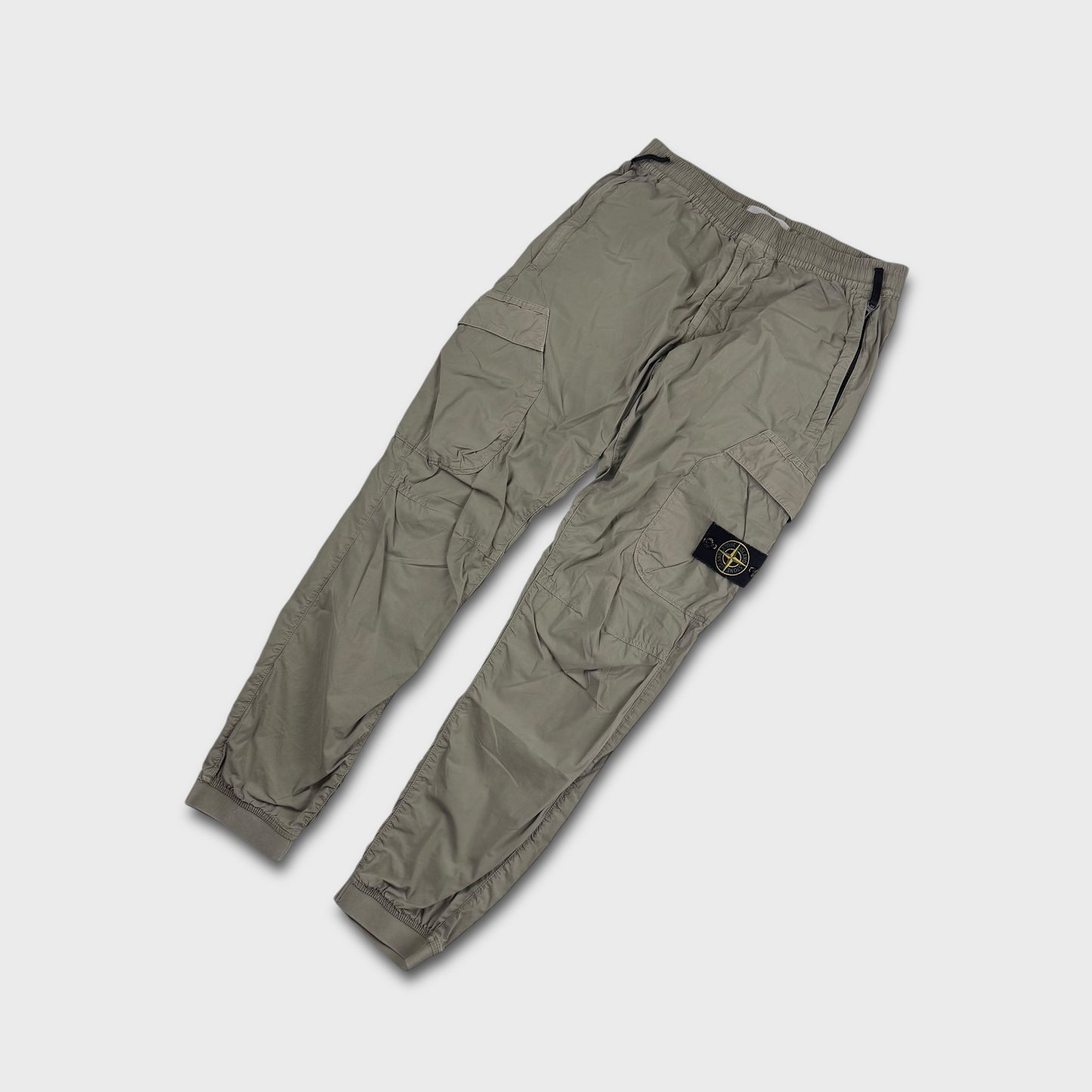 Stone Island Khaki Cargo Pants W30