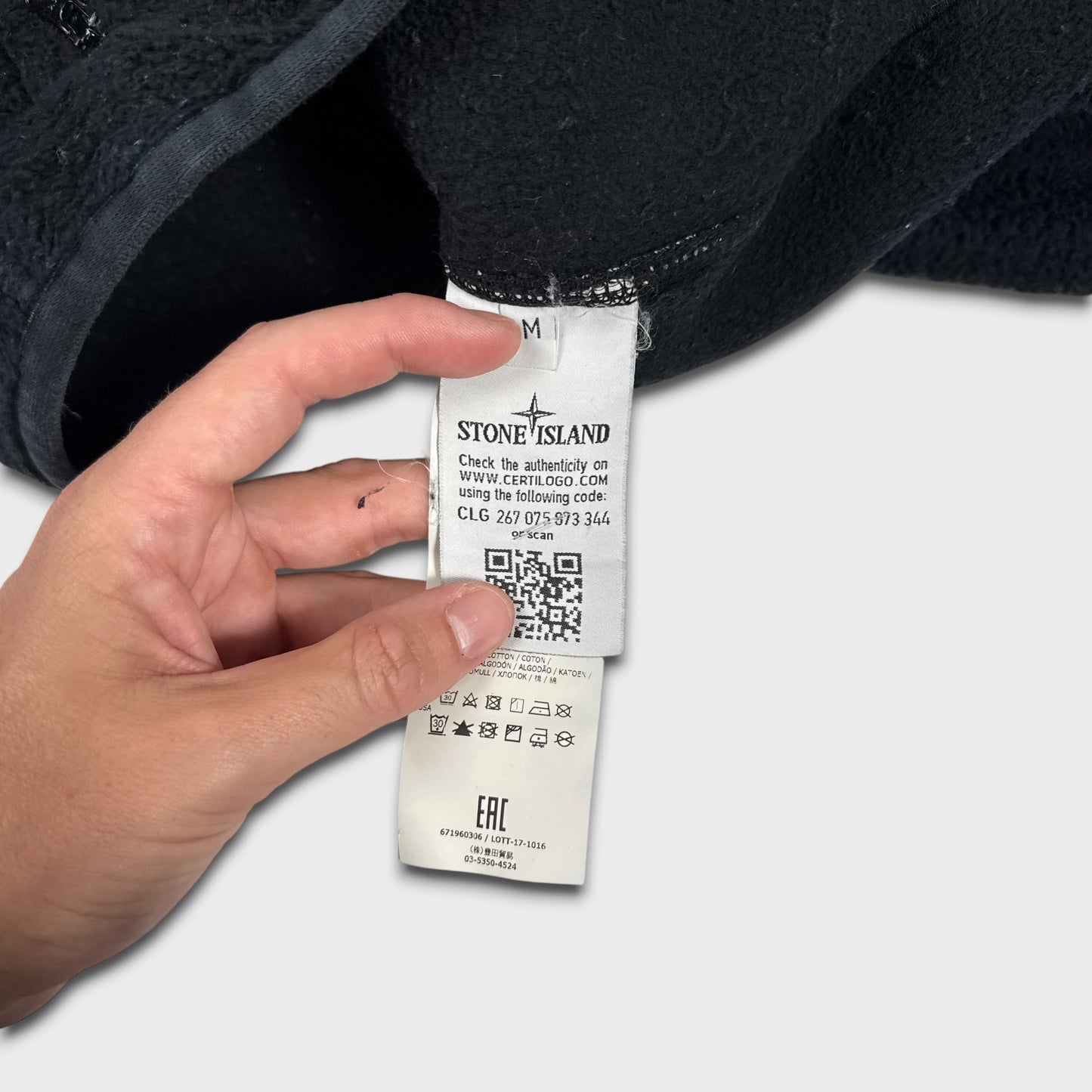 Stone Island Shadow Project Sherpa Fleece Jacket M