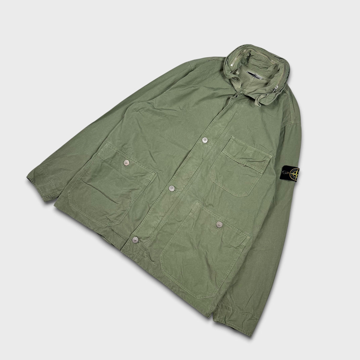 Stone Island Cupro Cotton Twill-TC Jacket XL