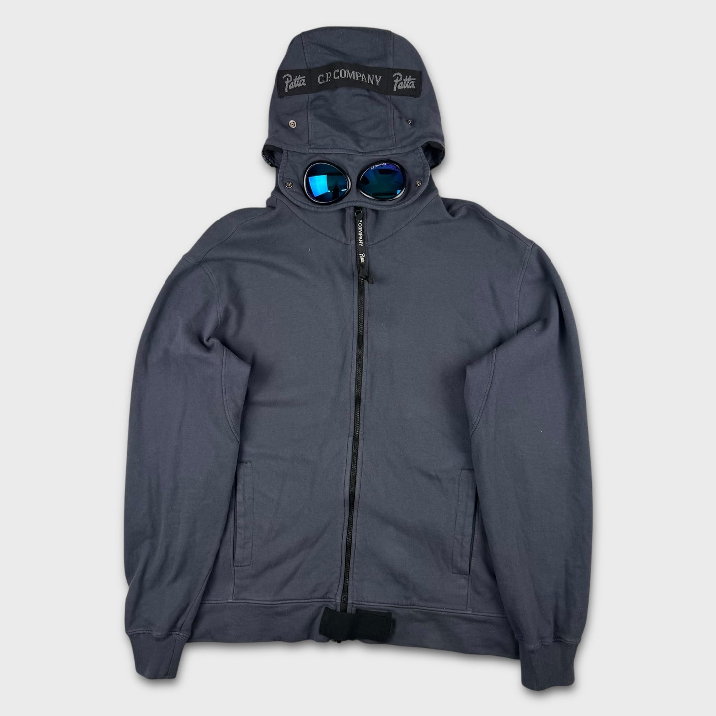 CP Company x Patta Full Zip Goggle Hoodie Sweatshirt XL