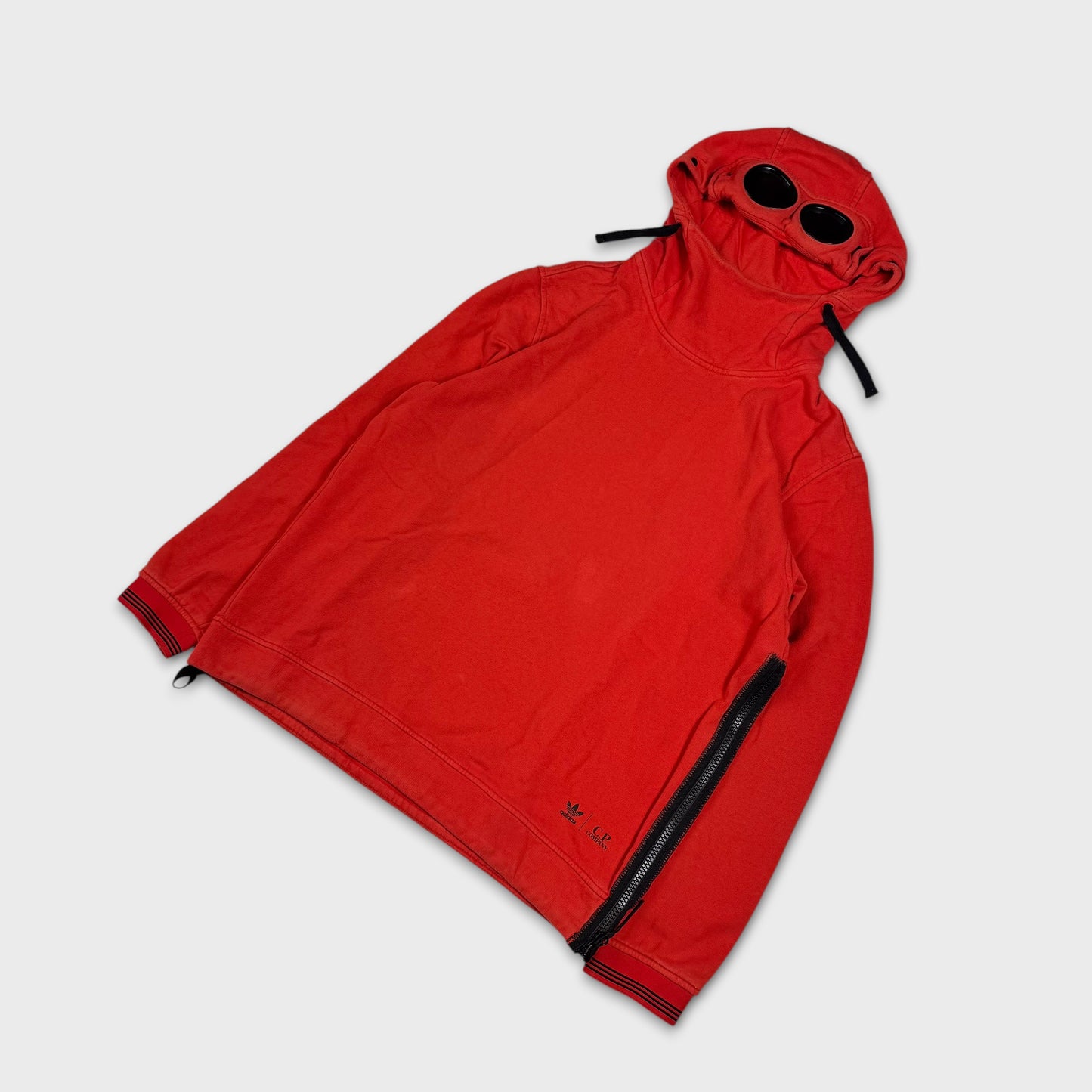Adidas x CP Company Red Hoodie L