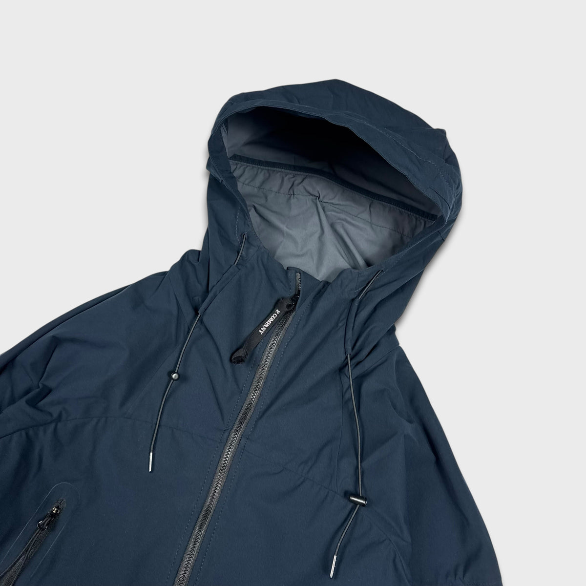CP Company Navy Pro-Tek Hooded Lens Jacket XL