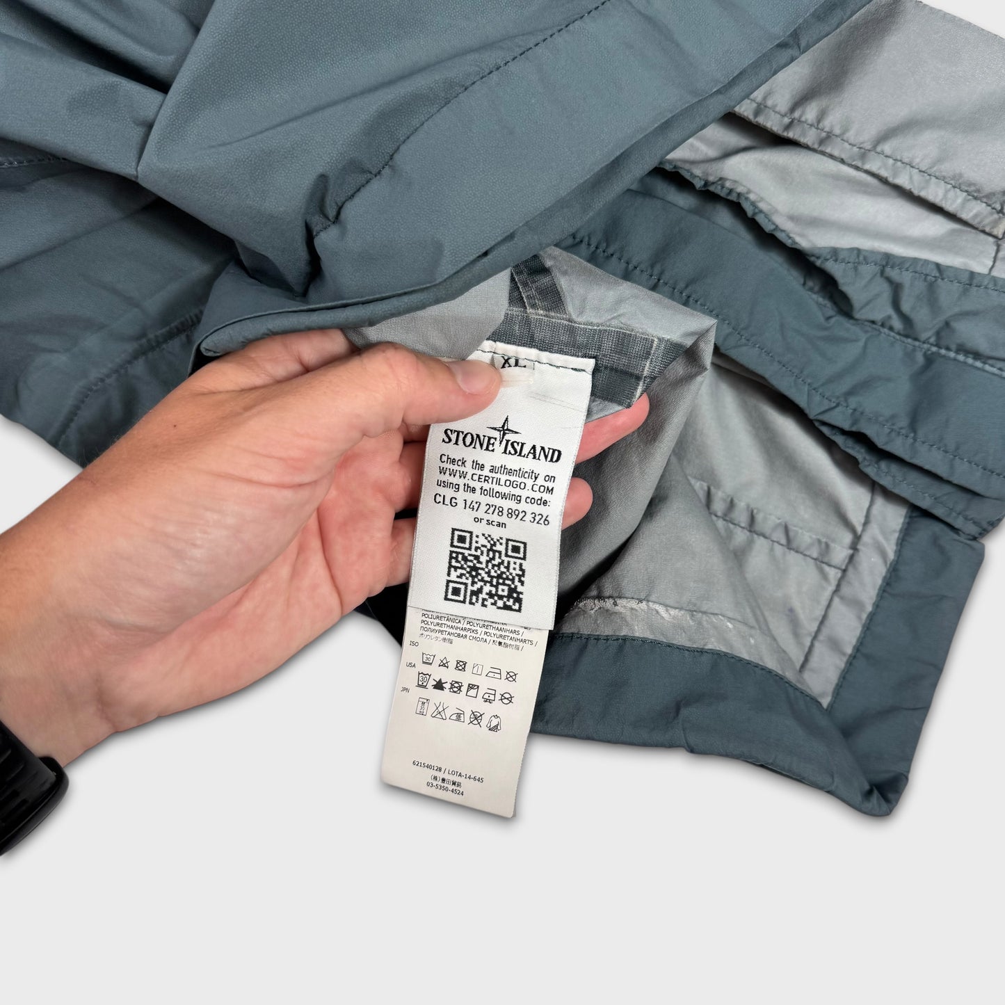 Stone Island Garment Dyed Performance Tela Jacket XL