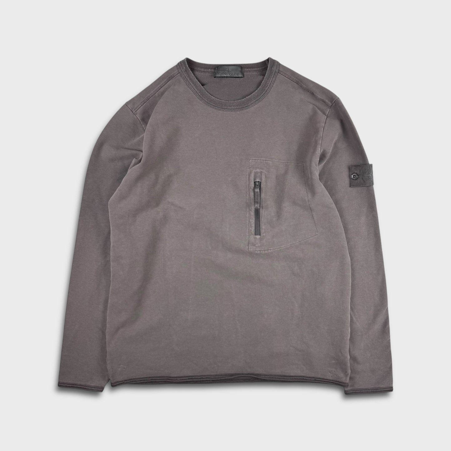 Stone Island Grey Ghost Soft Crewneck XL