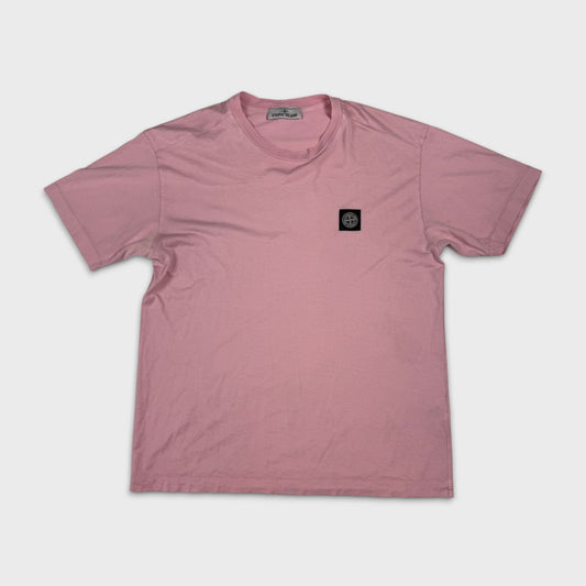 Stone Island Baby Pink Compass T-Shirt L