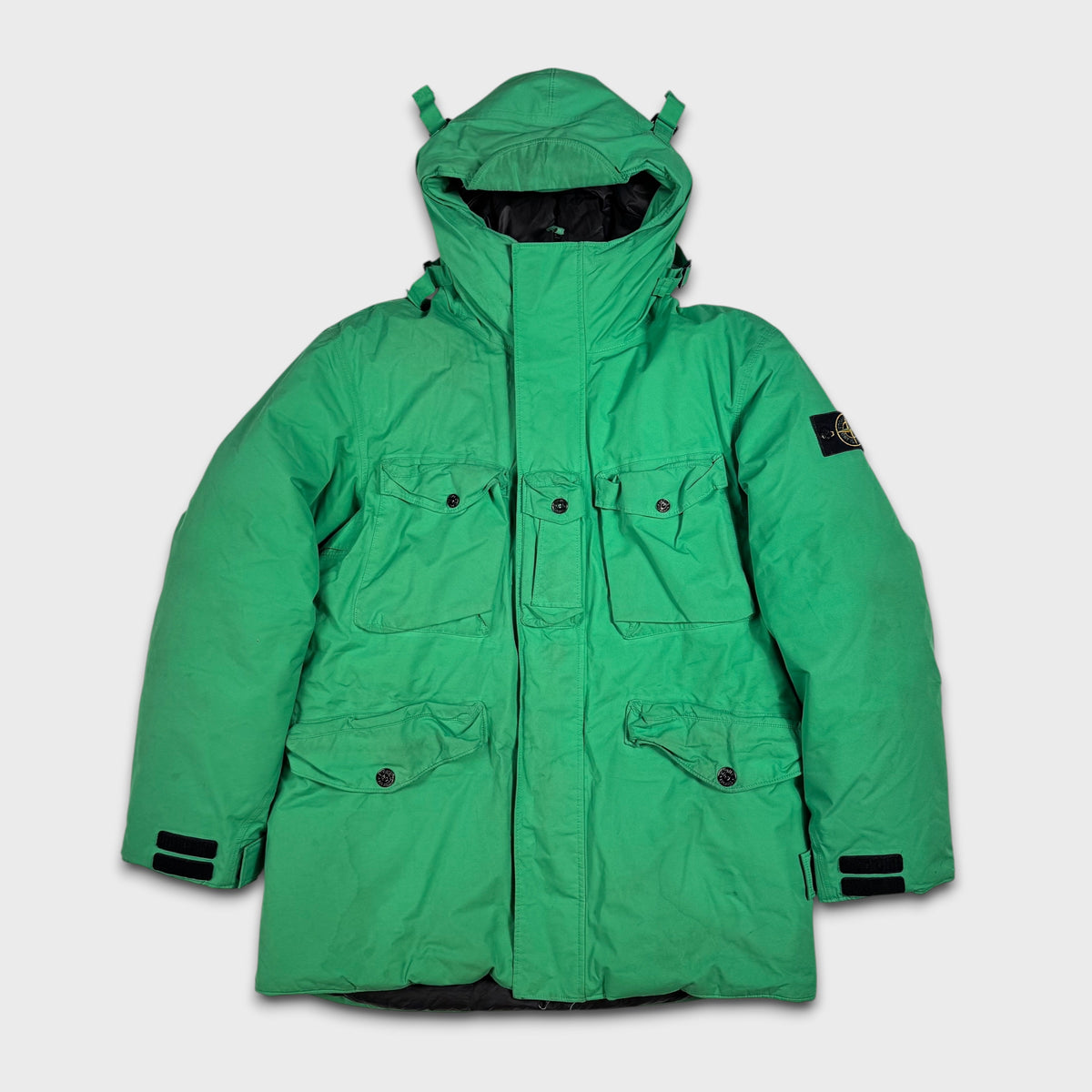 Stone Island Ripstop Goretex Technology Down Jacket L