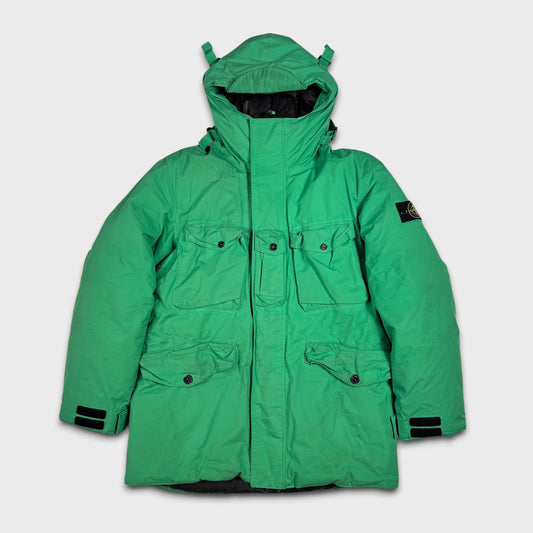 Stone Island Ripstop Goretex Technology Down Jacket L