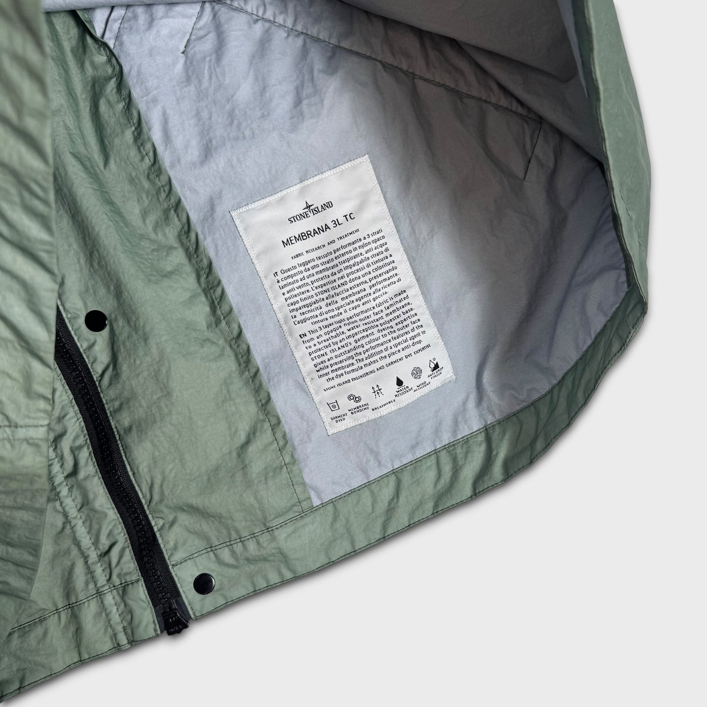 Stone Island 2026 Membrana 3L TC Jacket L