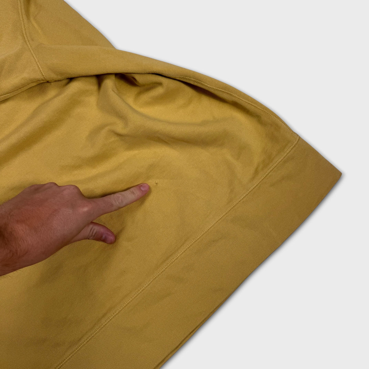 Stone Island Yellow 2010 Quarter Zip XL