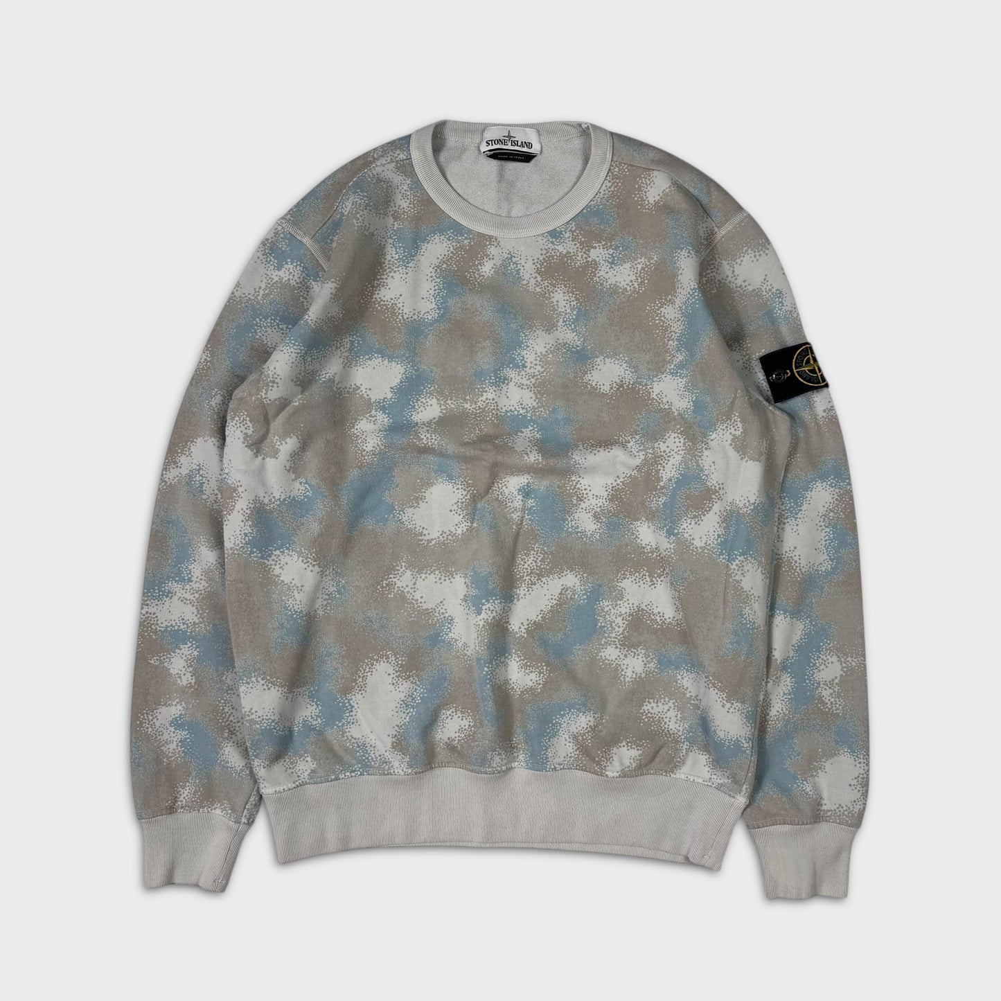 Stone Island Camo Crewneck Sweatshirt XL