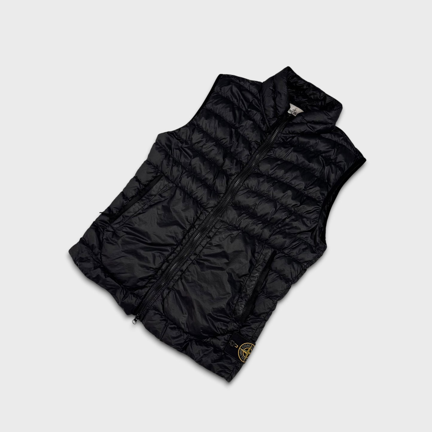 Stone Island Garment Dyed Micro Yarn Gilet M