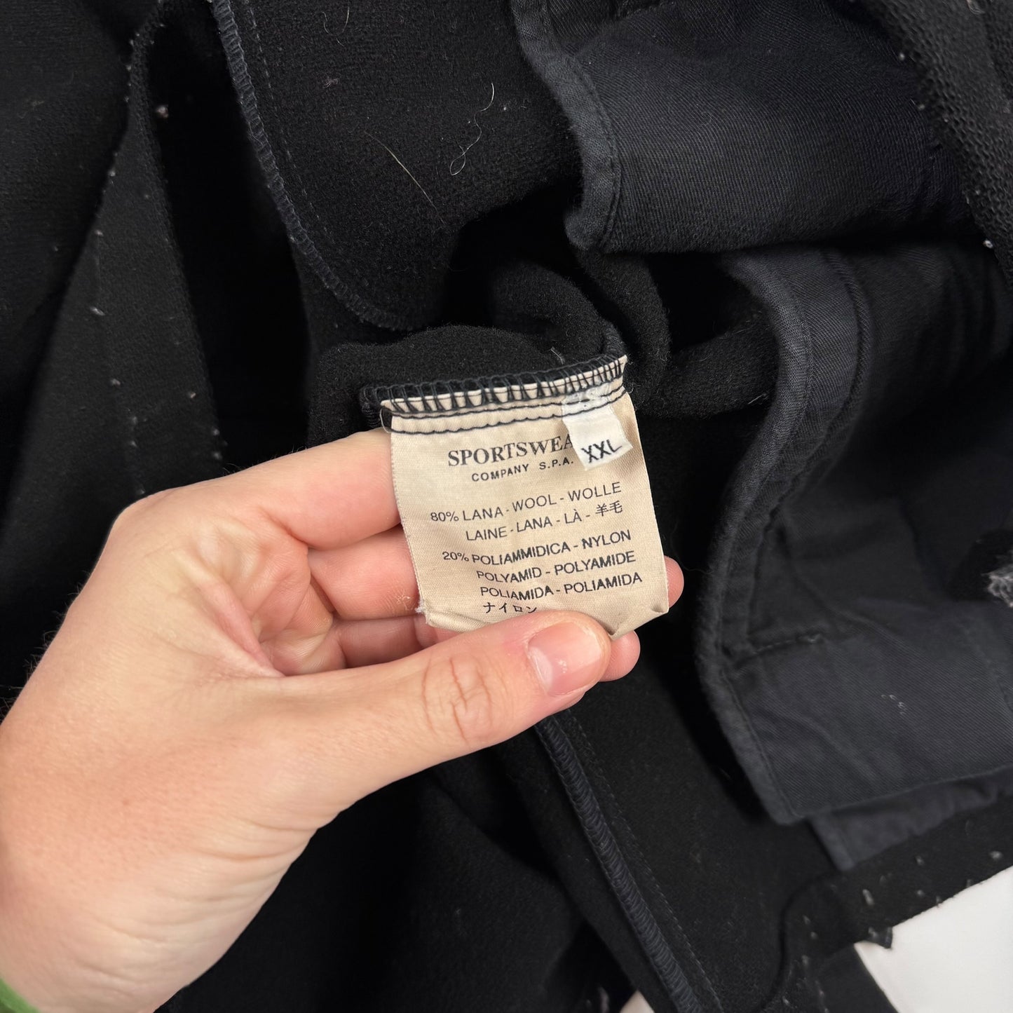 Stone Island AW2001 Woolen Jacket XXL