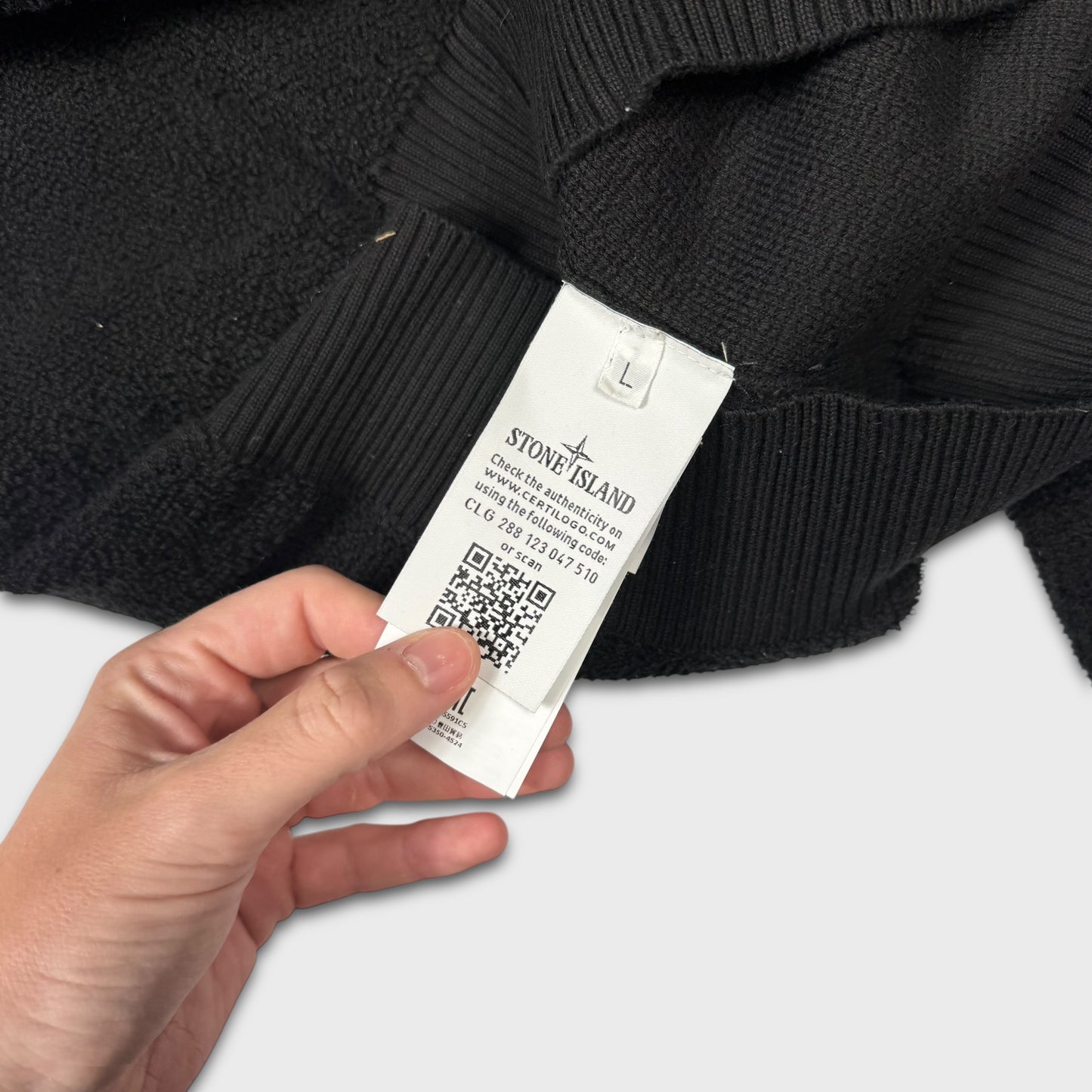 Stone Island Pile Fleece Smock Hoodie L