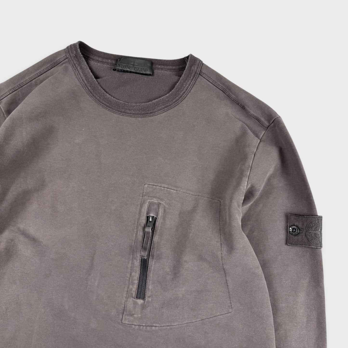 Stone Island Grey Ghost Soft Crewneck XL