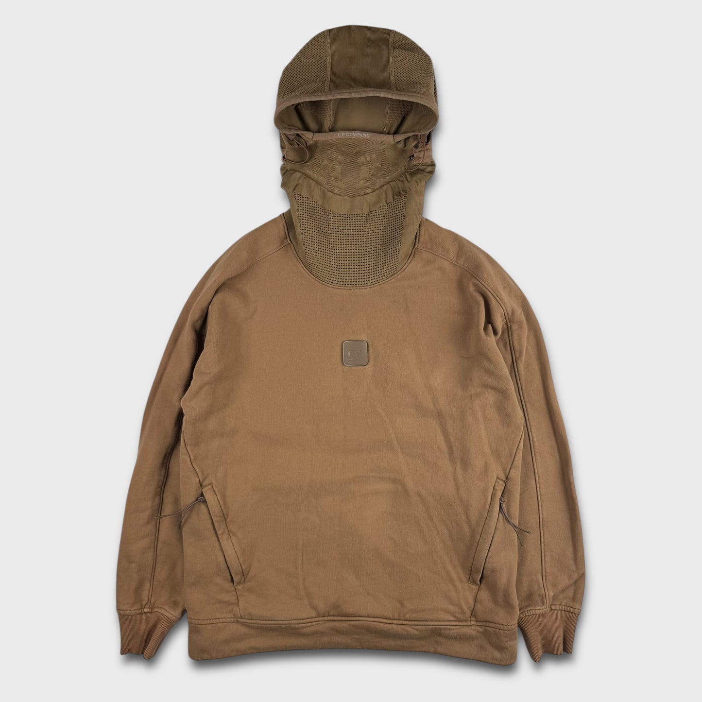 CP Company Sand Patch Logo Hoodie L