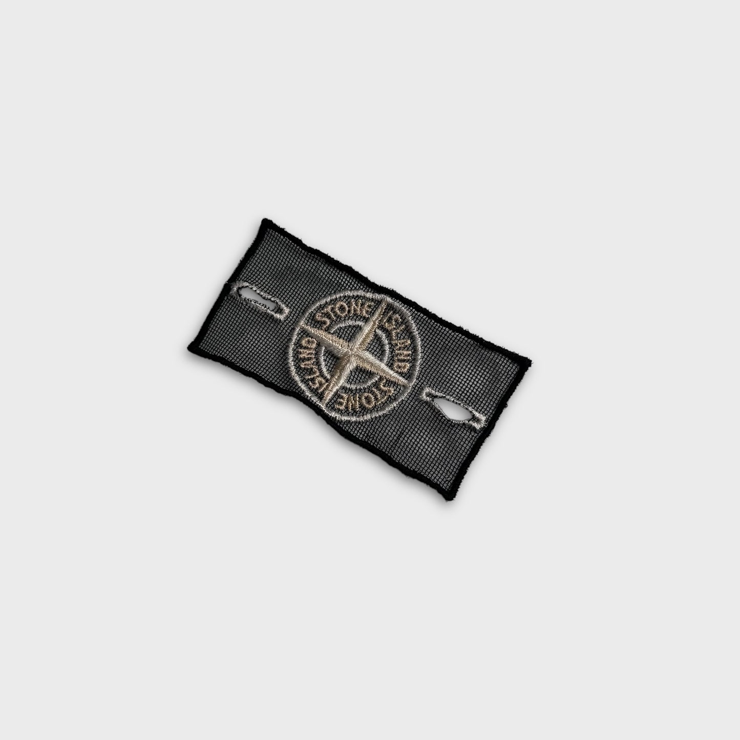 Stone Island Rare Mesh White Badge OS