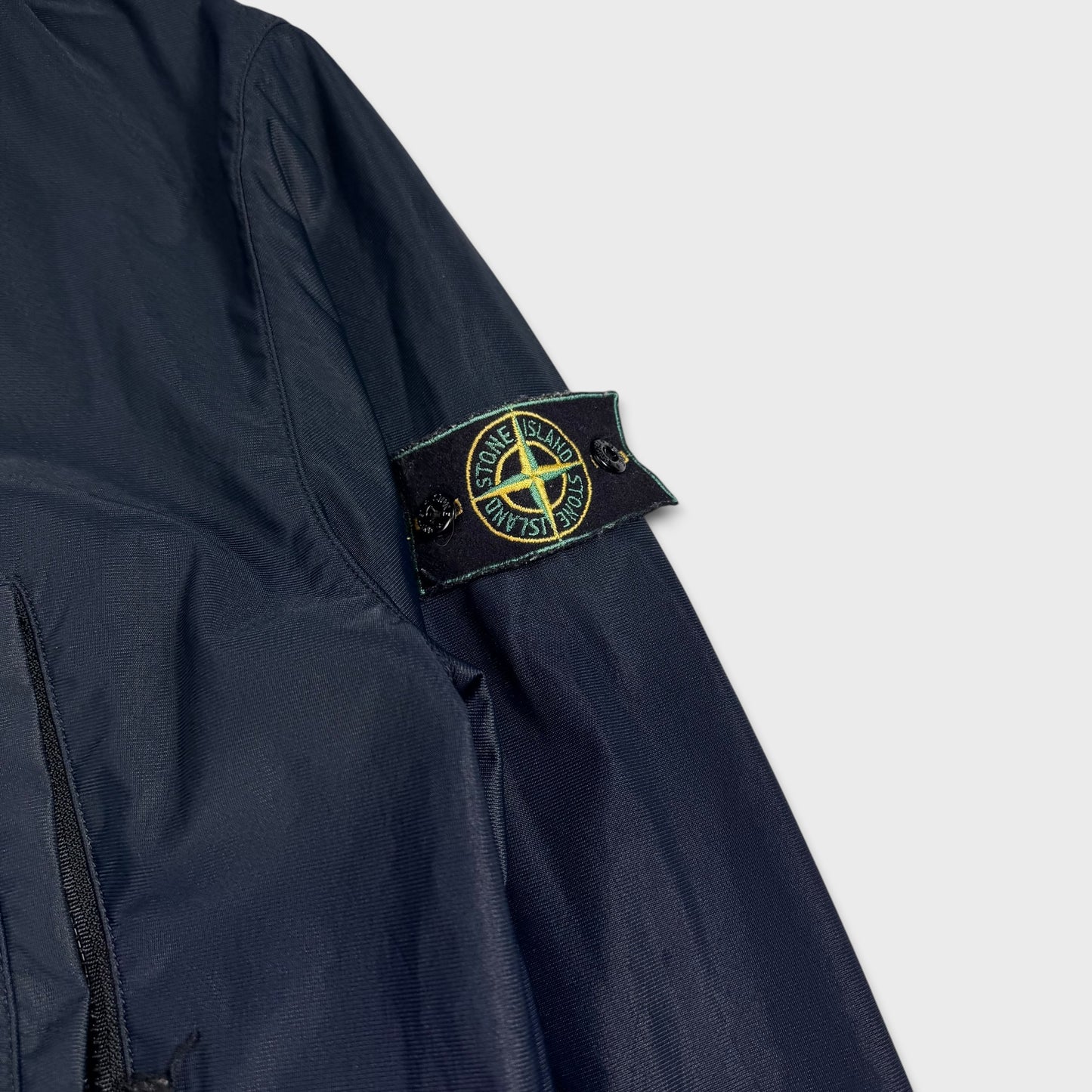 Stone Island 1997 Navy Nylam Parka Jacket L