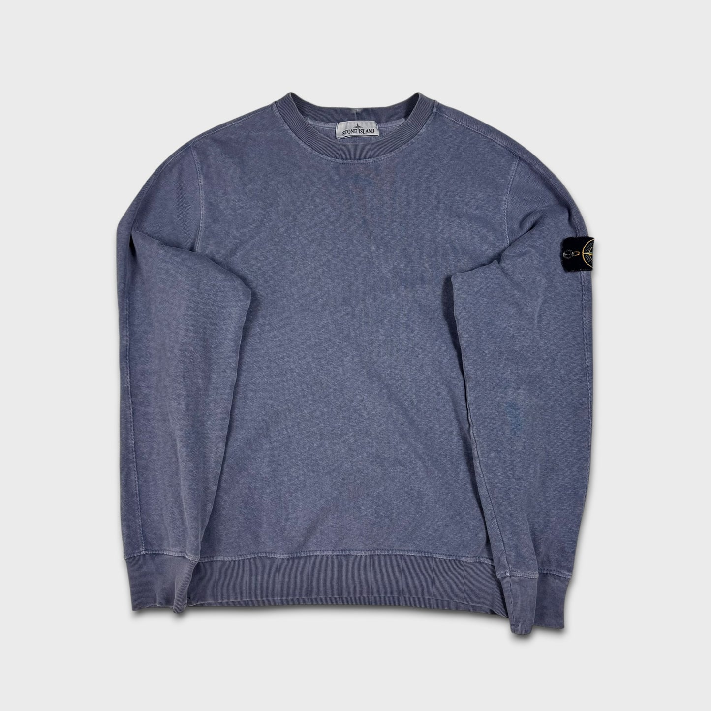Stone Island Washed Blue Crewneck M