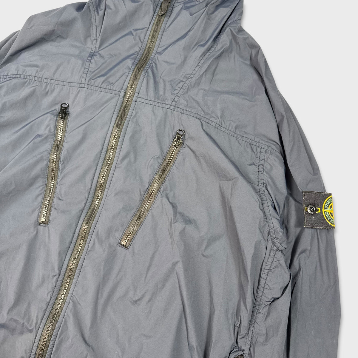 Stone Island Navy Skin Touch Nylon TC Jacket XXL
