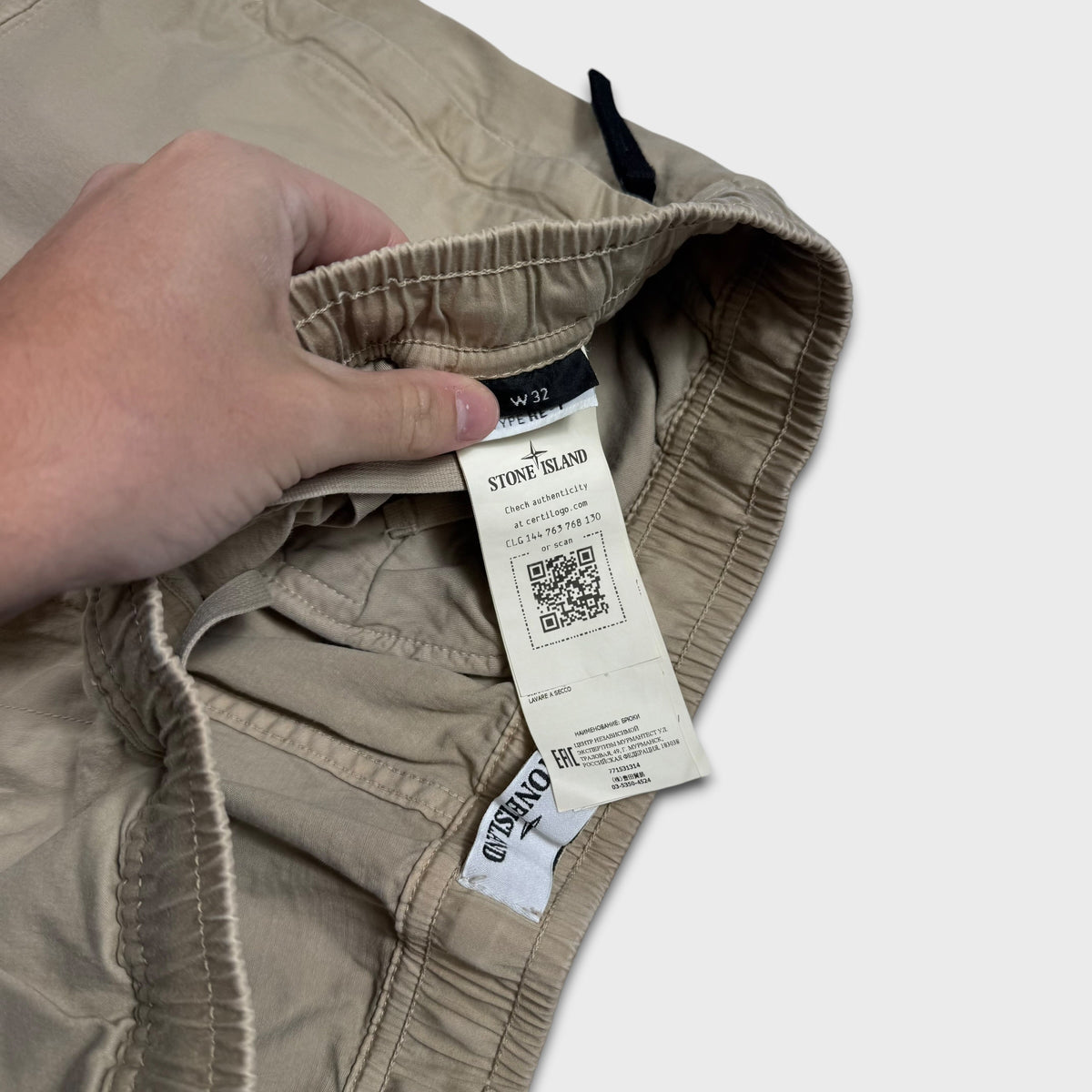 Stone Island Tela Cargo Pants W32