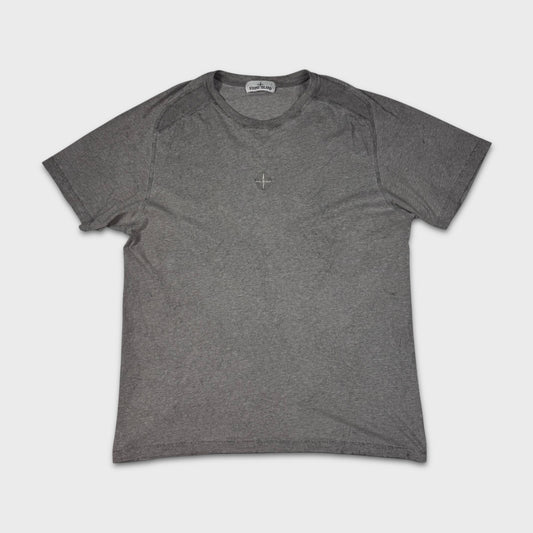 Stone Island Grey Dust Effect T-Shirt XXL