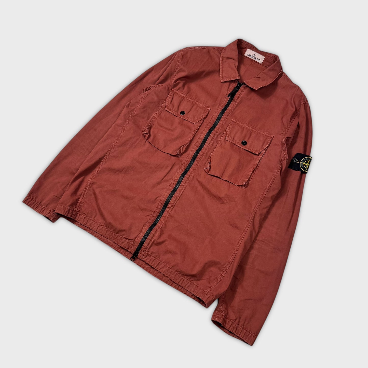 Stone Island Full Zip Overshirt Jacket L
