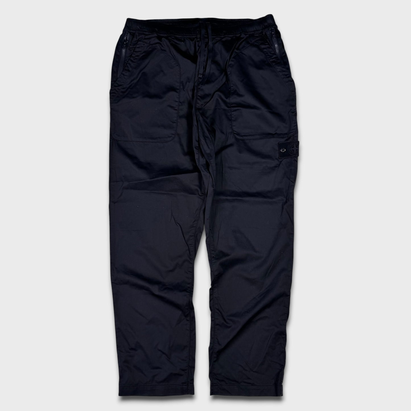Stone Island Ghost Tela Navy Cargo Pants W38