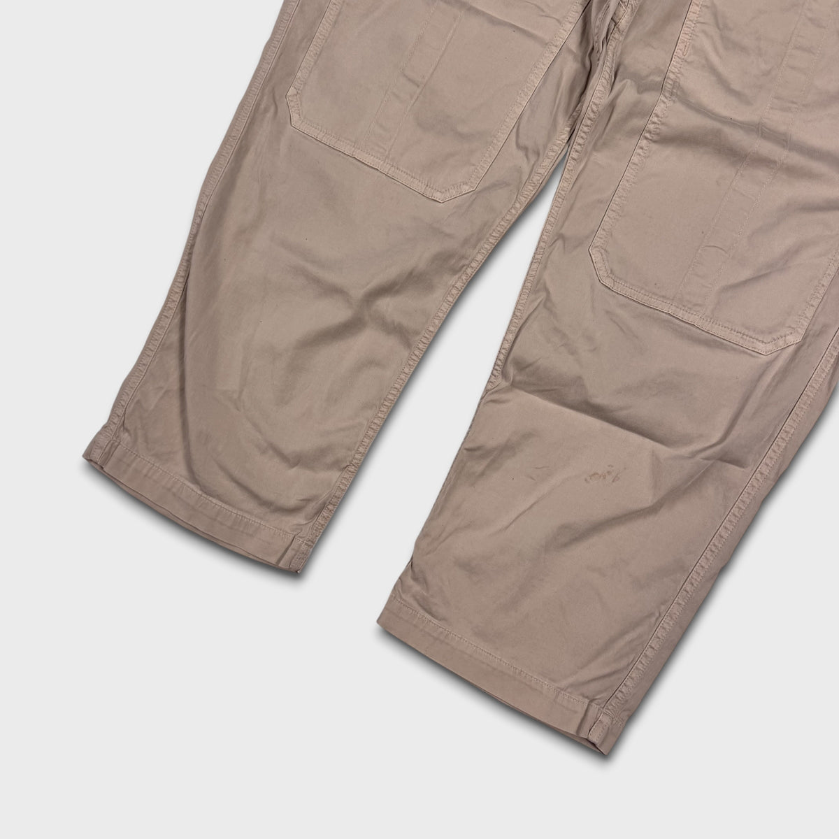 Stone Island Sand Relaxed Fit Cargo Pants W30