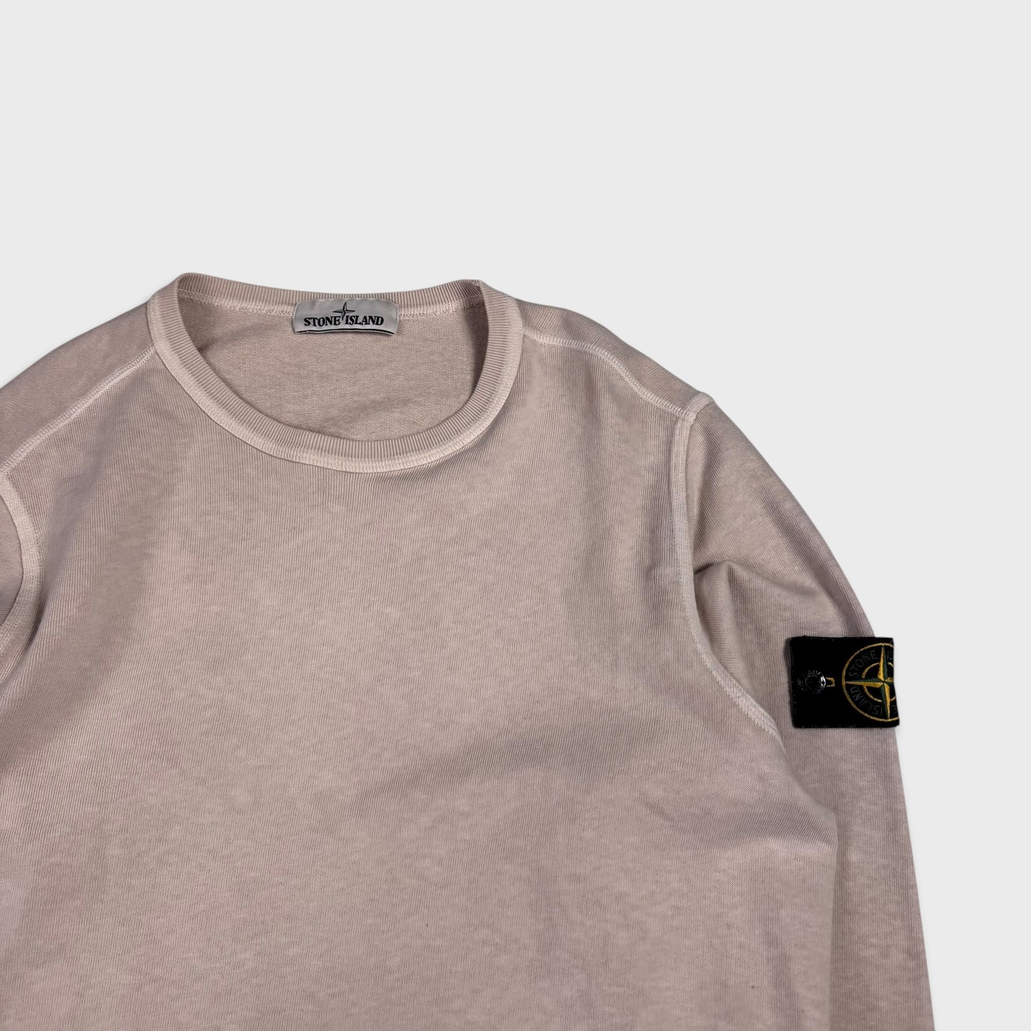 Stone Island Bone Crewneck Sweatshirt M