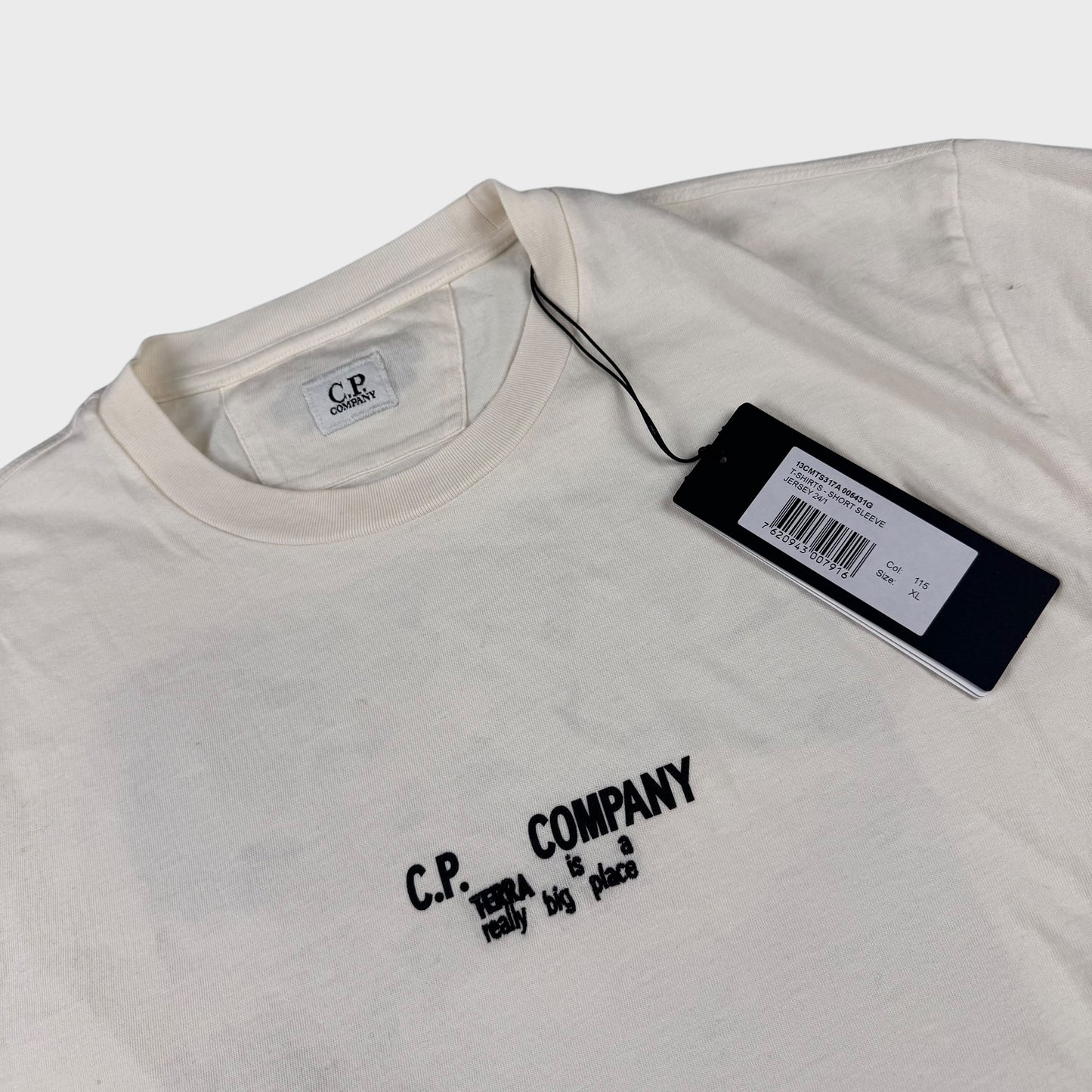 CP Company 24/1 ‘Bone’ Print T-Shirt BNWT XL