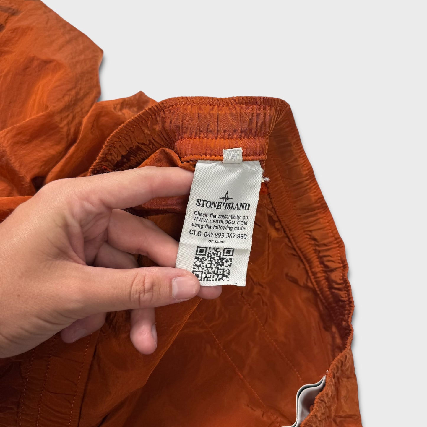 Stone Island x Supreme Nylon Metal Cargo Pants S