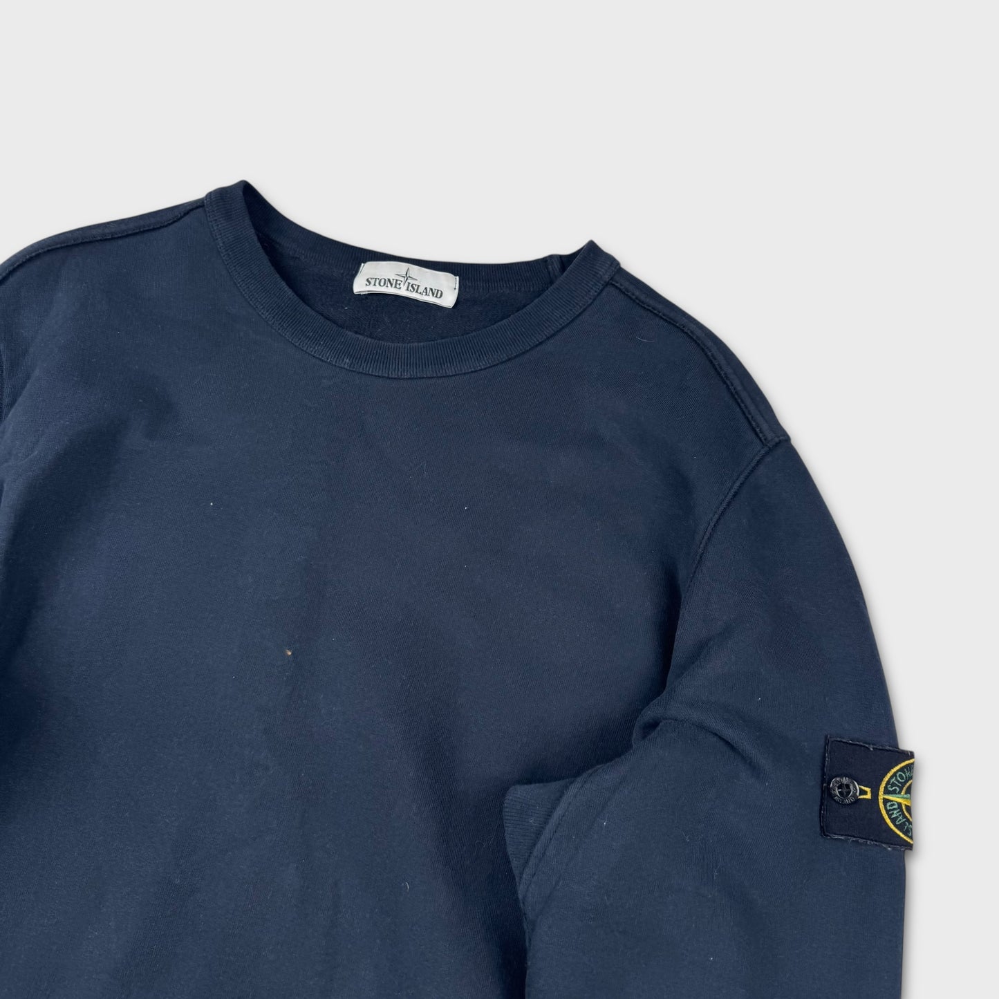 Stone Island Navy Crewneck Sweatshirt XL