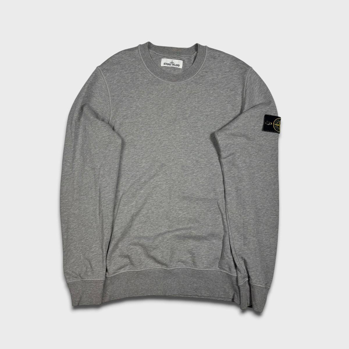 Stone Island Grey Crewneck Sweatshirt M