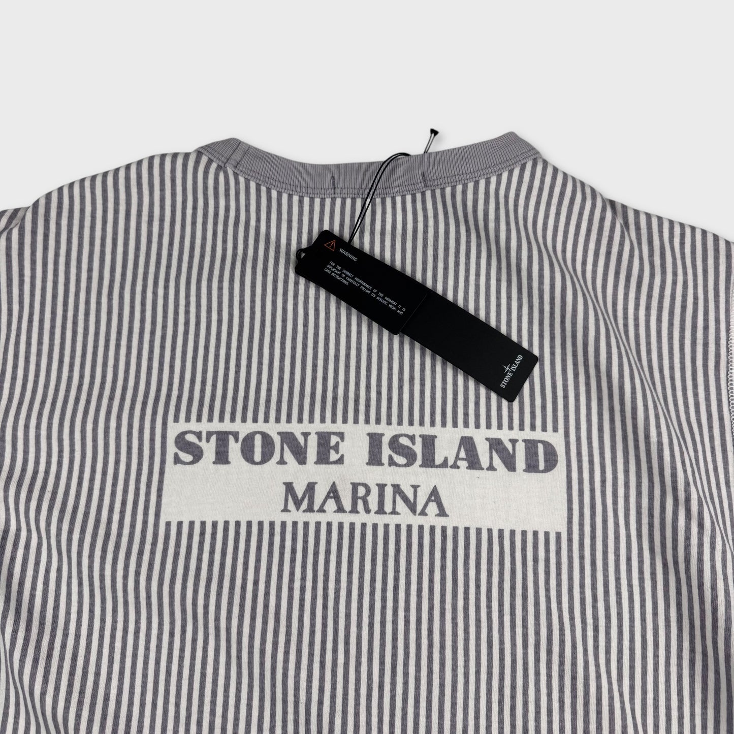 Stone Island Lavender / Grey Marina T-Shirt M