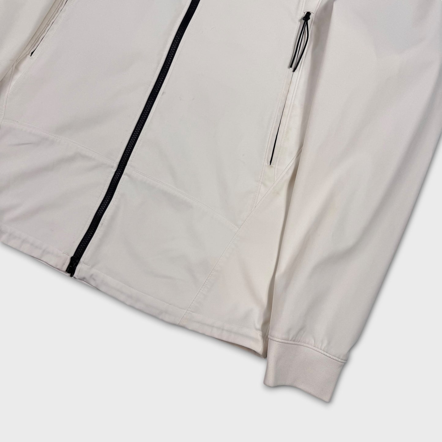CP Company White Shell-R Hooded Jacket 3XL