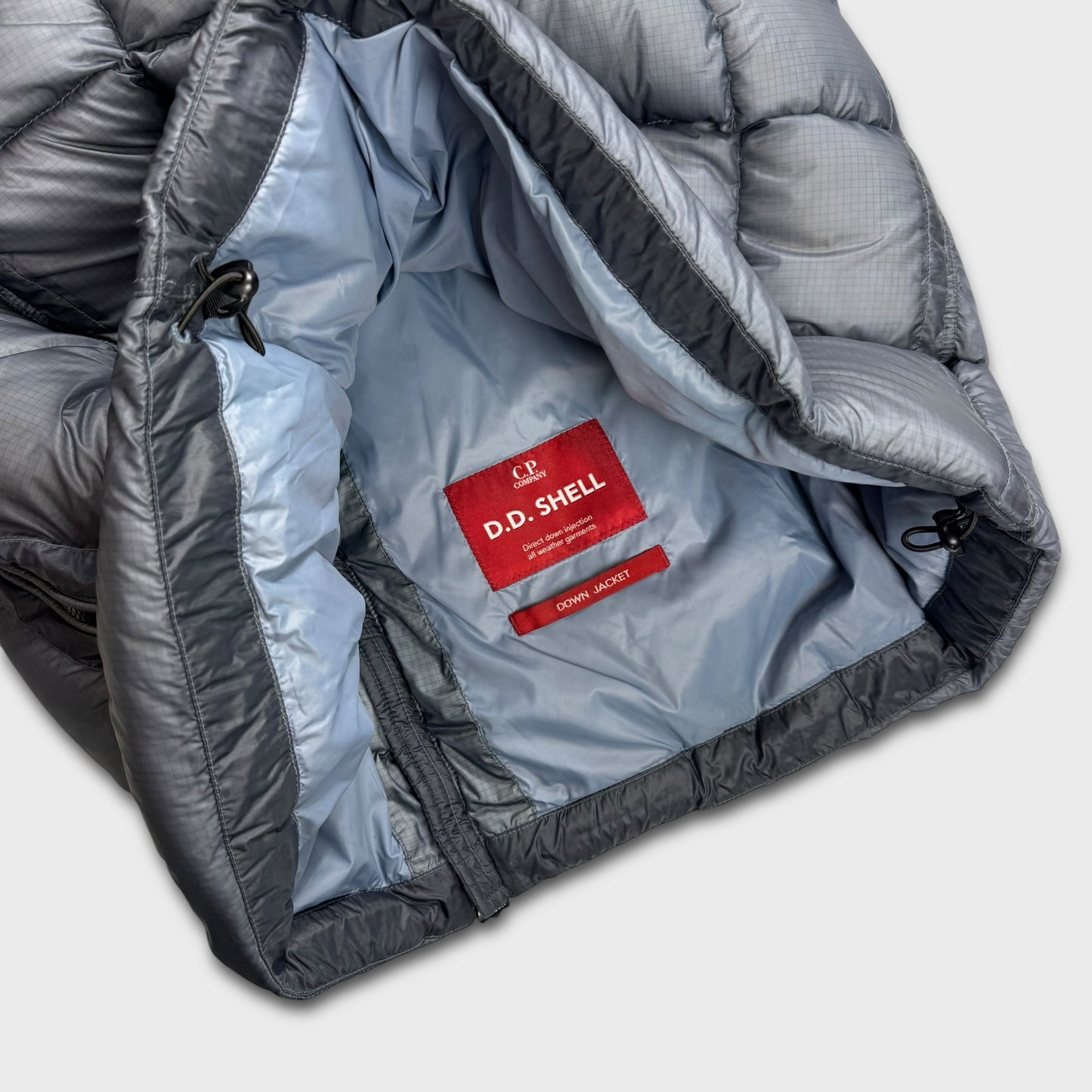 CP Company Blue DD Shell Puffer Jacket M