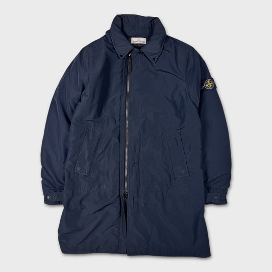 Stone Island Navy Micro Reps Primaloft Parka Jacket M