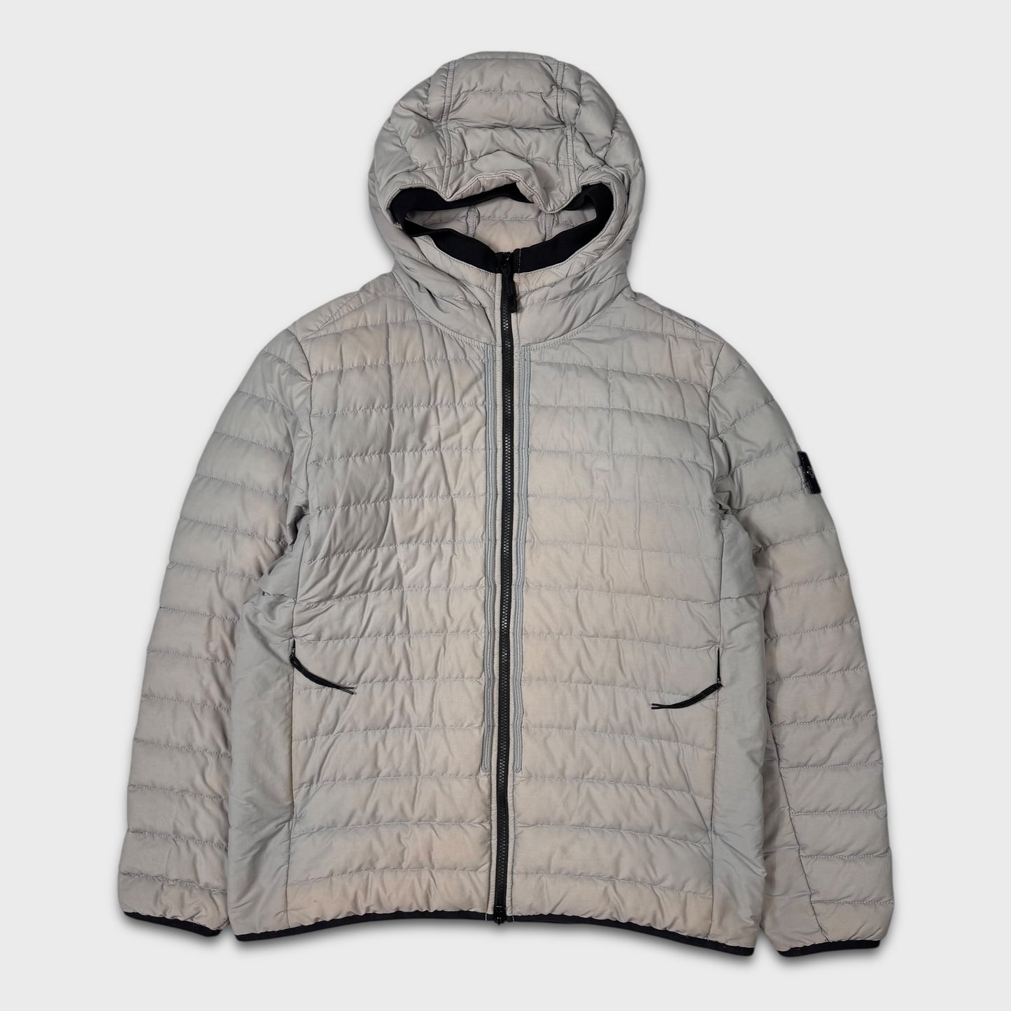 Stone Island Grey O-Cotton R-Nylon Tela Jacket XL