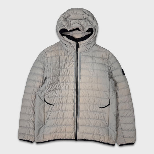 Stone Island Grey O-Cotton R-Nylon Tela Jacket XL