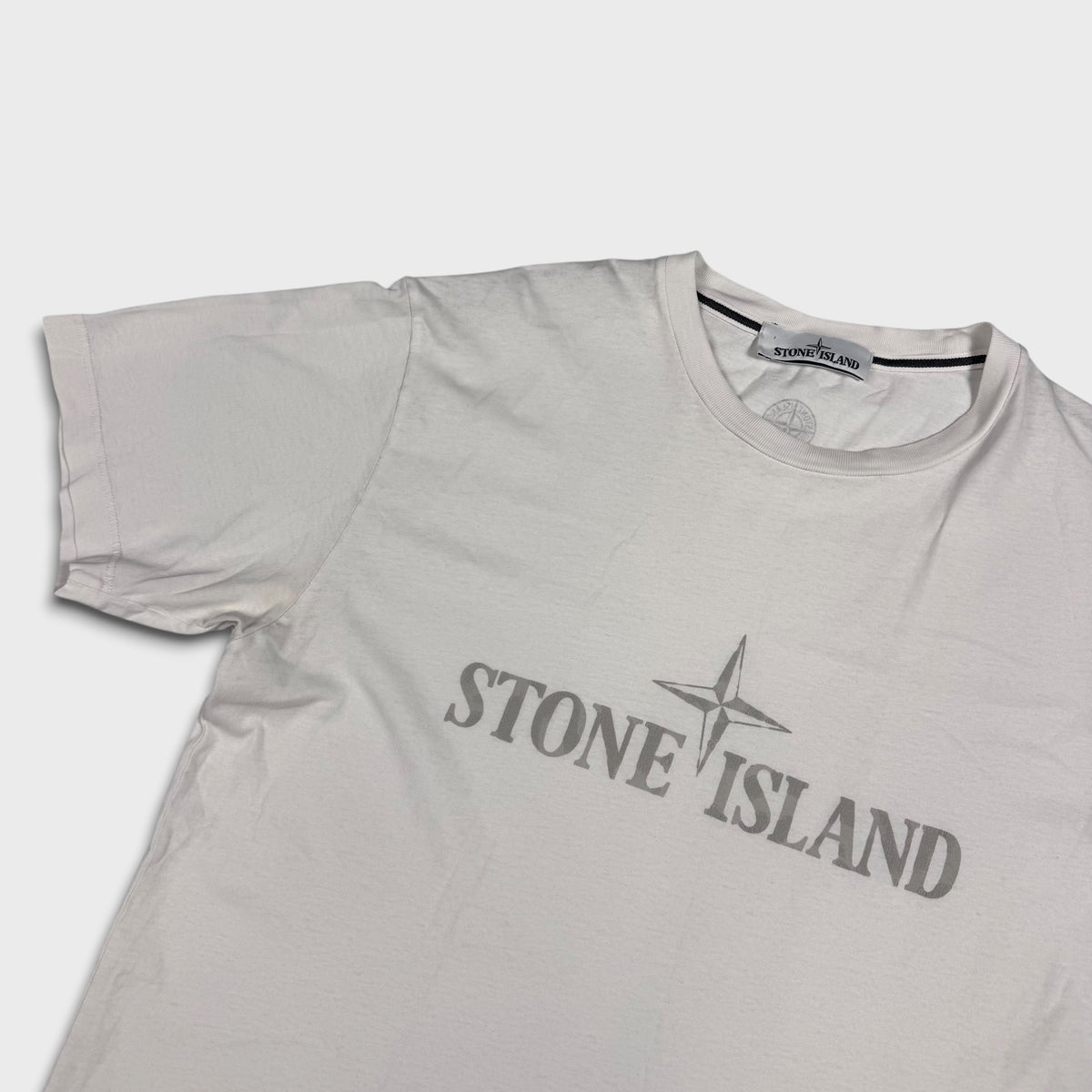 Stone Island Spellout Logo T-Shirt M