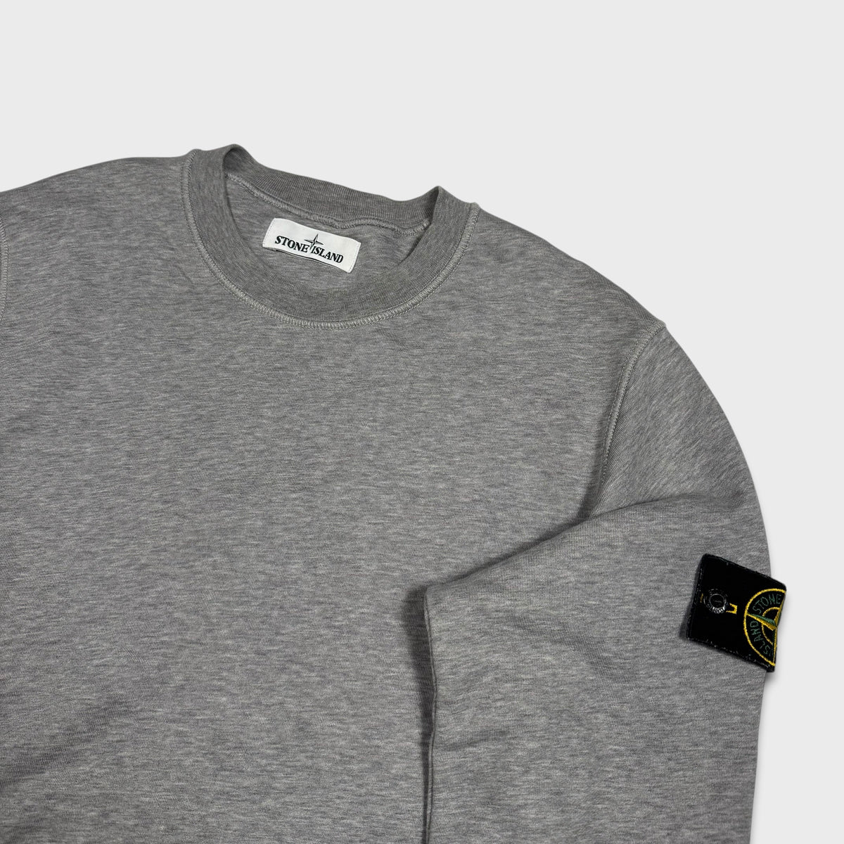 Stone Island Grey Crewneck Sweatshirt M
