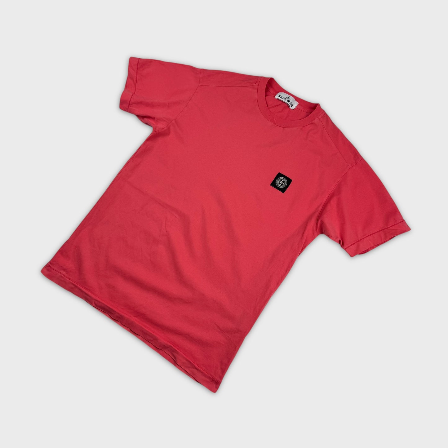 Stone Island Hot Pink Compass T-Shirt M