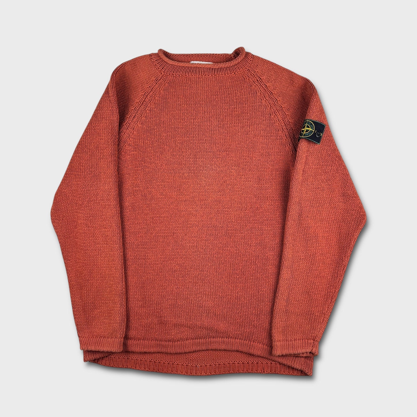 Stone Island 90’s Burnt Orange Knit XL