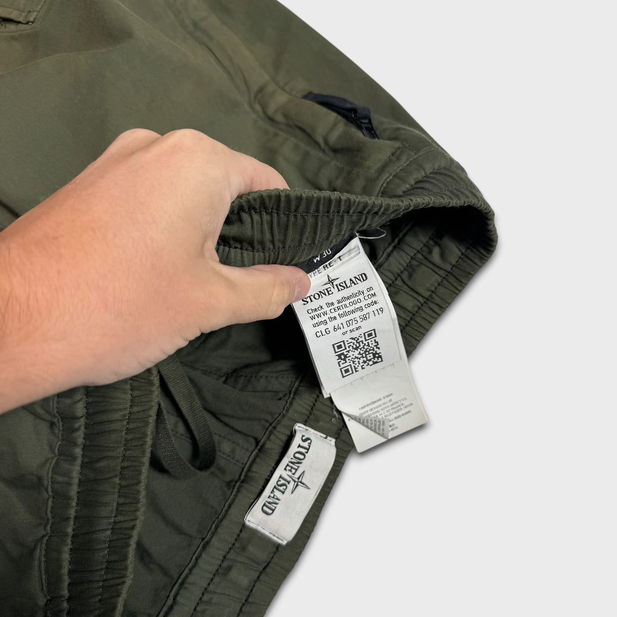Stone Island Tela Cargo Pants W30