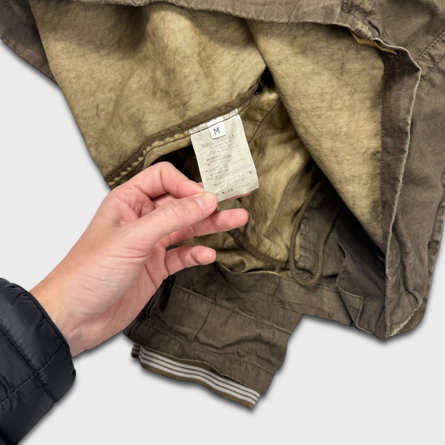 Stone Island 2000’s Paul Harvey Cotton Lino Jacket M