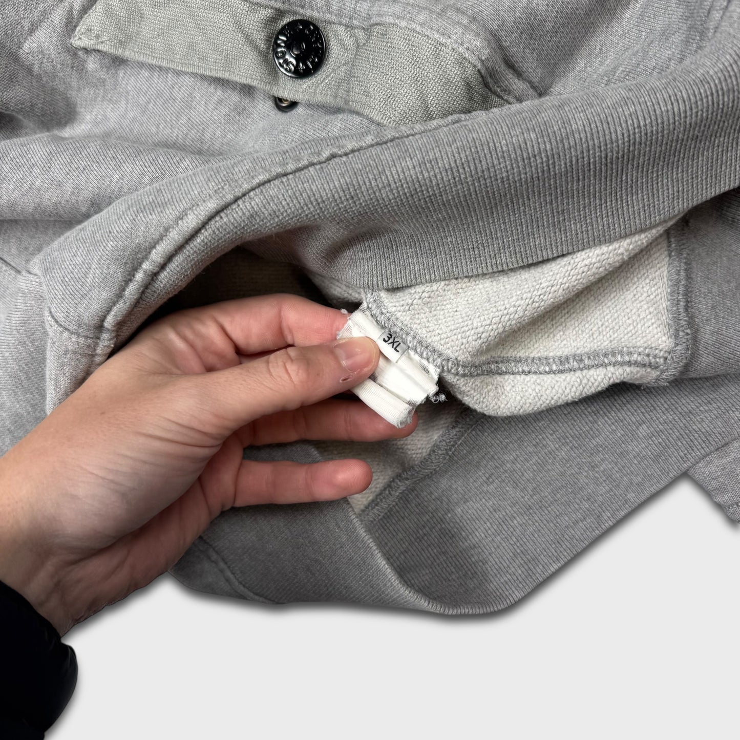 Stone Island Grey Crewneck Sweatshirt XXL