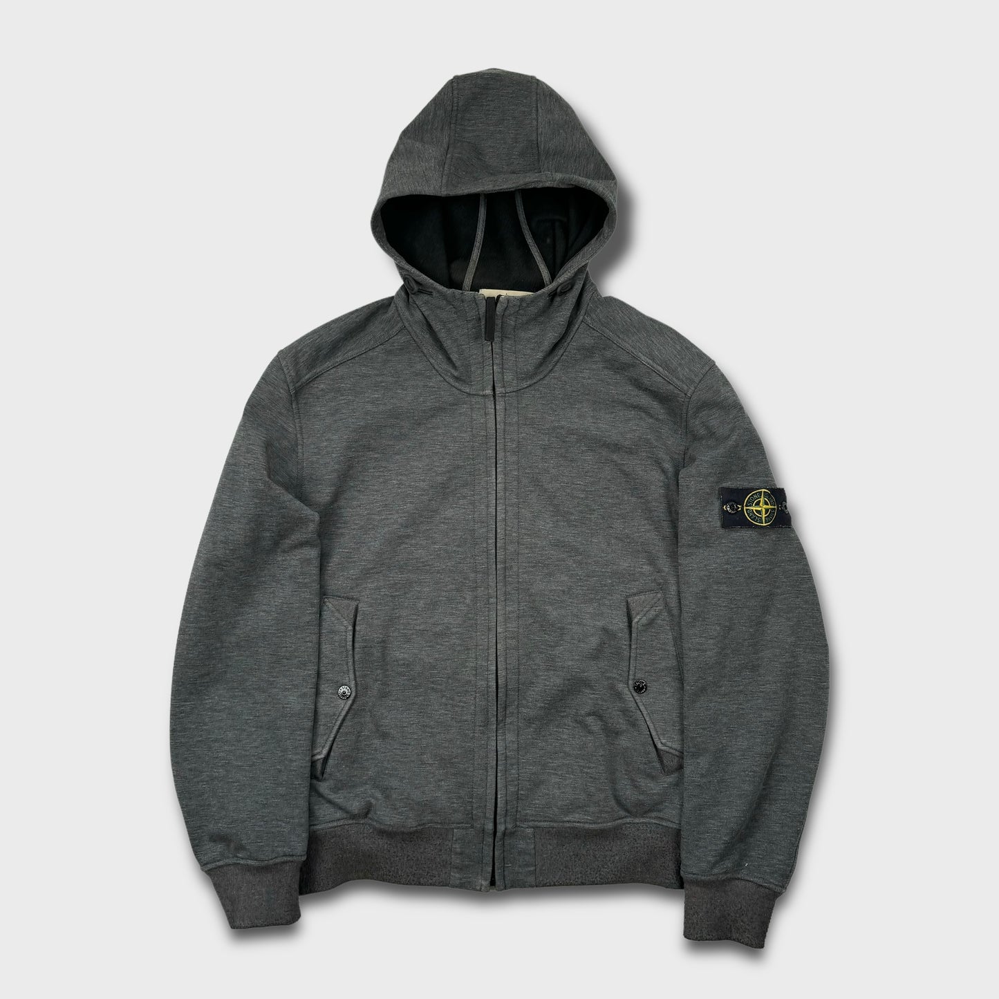 Stone Island Grey Soft Shell Jacket