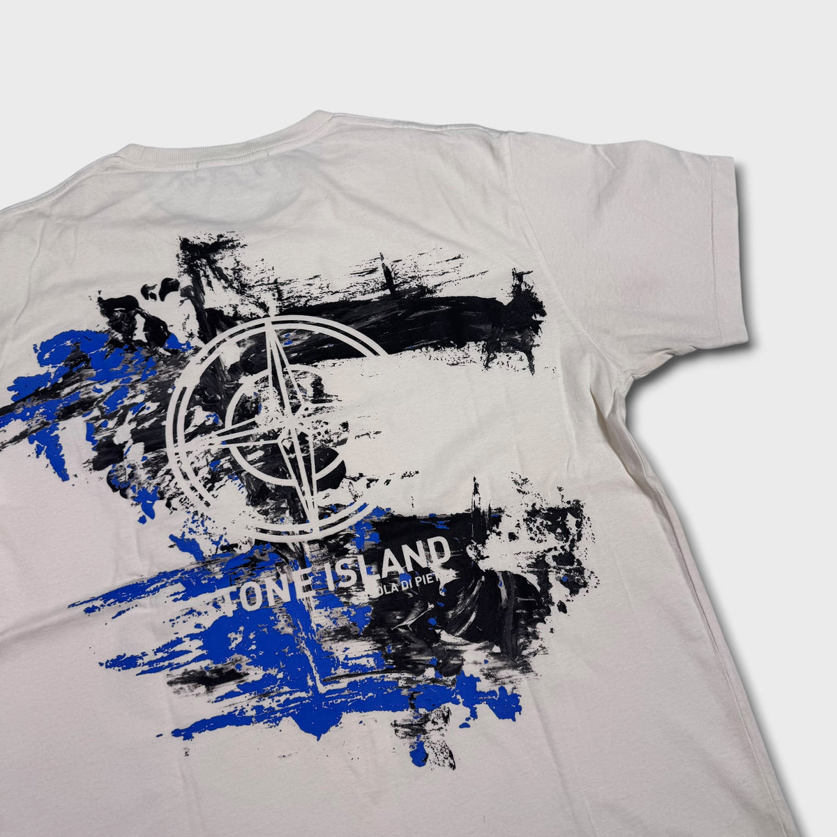 Stone Island Off-White Graphic T-Shirt L