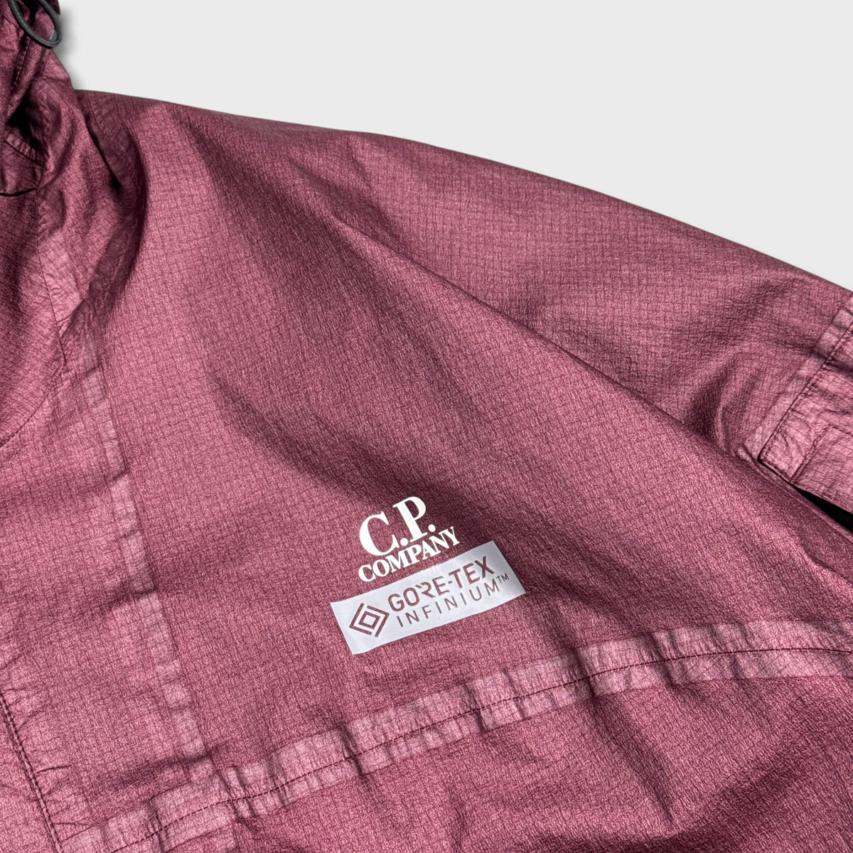 CP Company Burgundy Taped Seam Goretex G-Type Jacket 3XL